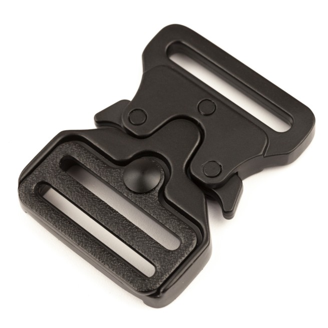 Пряжка-фастекс ЧОРНИЙ ГРАФІТ 30 мм тип27662