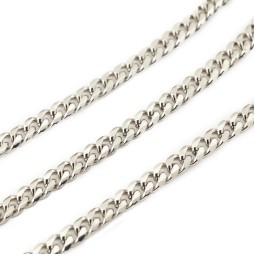 Ланцюг декоративний родій тип D1416