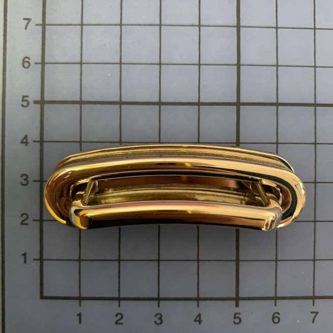 Замок НИКЕЛЬ відкритий 37 мм тип D1361