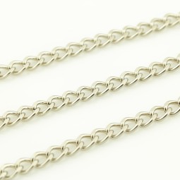 Цепь декоративная НИКЕЛЬ 8 мм тип A6652