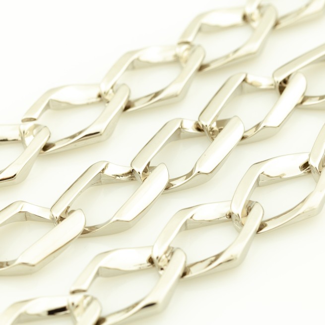 Цепь декоративная НИКЕЛЬ 23мм тип C6165