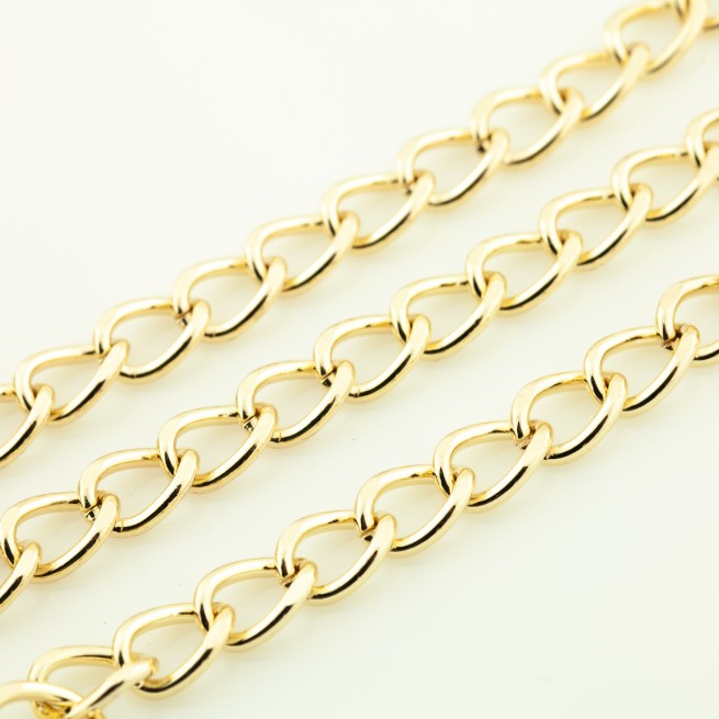 Цепь декоративная ЗОЛОТО 11 мм