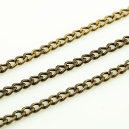 Цепь декоративная ЛАТУНЬ типB04