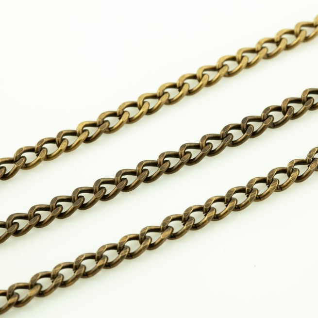 Цепь декоративная ЛАТУНЬ типB04