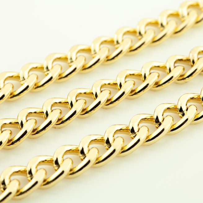 Цепь декоративная ЗОЛОТО типB24