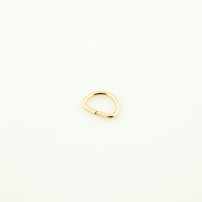 Півкільце ЗОЛОТО 12x8 мм