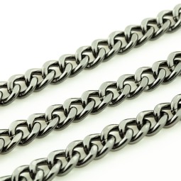 Цепь декоративная ЧЕРНЫЙ НИКЕЛЬ типB22/23