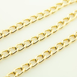 Цепь декоративная ЗОЛОТО 10мм типB08/09
