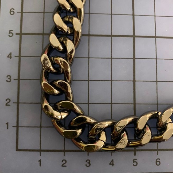 Цепь декоративная ЧЕРНЫЙ НИКЕЛЬ типB22/23