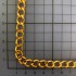 Цепь декоративная ЗОЛОТО 8 мм тип A6652