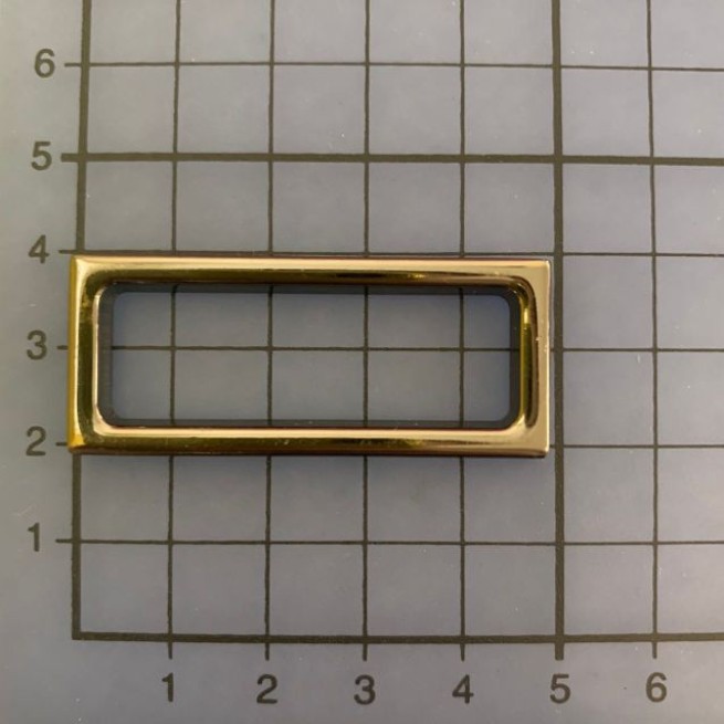 Рамка ЧОРНИЙ НІКЕЛЬ 40x14x3 мм плоска