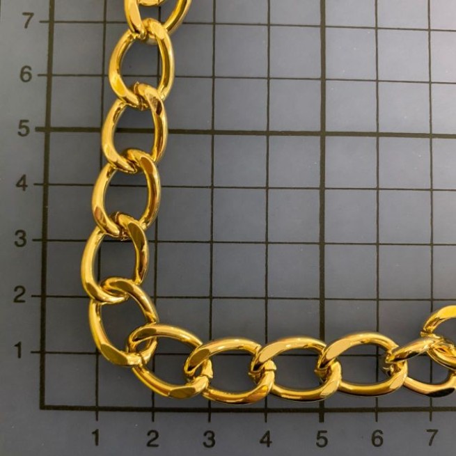 Цепь декоративная ЗОЛОТО 11 мм