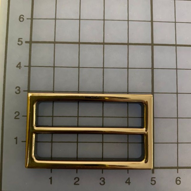 Рамка ЧОРНИЙ НІКЕЛЬ 40x20x4 мм з перегородкою