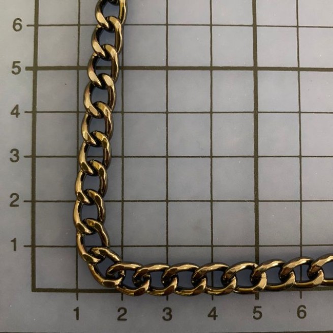 Цепь декоративная ЧЕРНЫЙ НИКЕЛЬ типB04