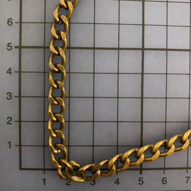 Цепь декоративная ЛАТУНЬ типB04