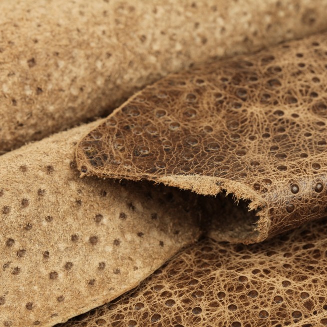 Шкіра ВРХ Страус Zombi беж 1,0-1,2