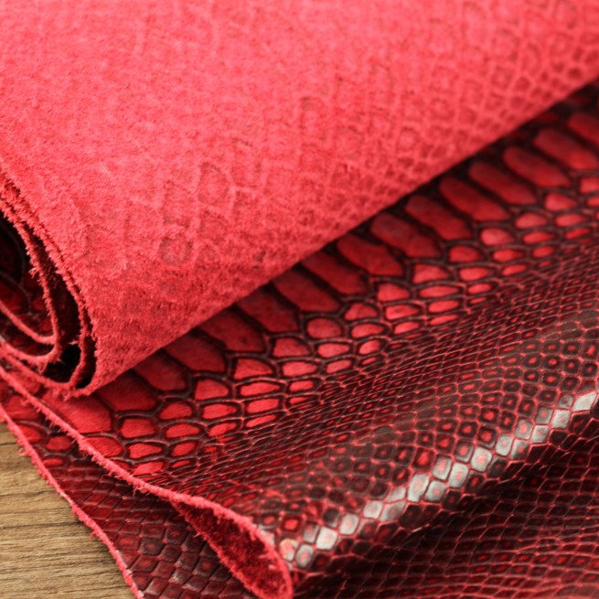 Шкіра ВРХ Пітон Asya червоний 1,4 Туреччина