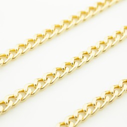 Ланцюг декоративний ЗОЛОТО 8х11х2,4мм
