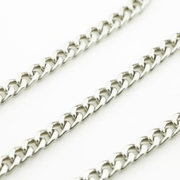 Ланцюг декоративний НИКЕЛЬ 8х11х2,4мм