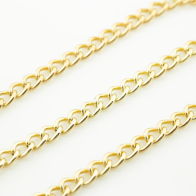 Ланцюг декоративний ЗОЛОТО 7,5х10,3х1,8мм