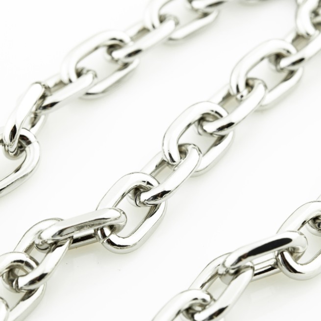 Ланцюг декоративний НИКЕЛЬ 14х21,5х3,8мм AL