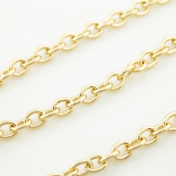Ланцюг декоративний ЗОЛОТО 8,6х11х2мм