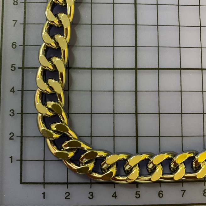 Ланцюг декоративний НИКЕЛЬ 13х16х3,6мм AL