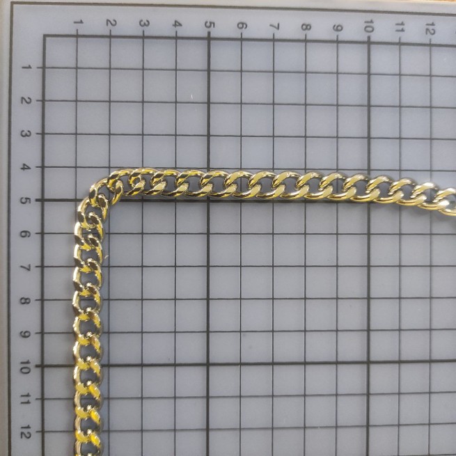 Ланцюг декоративний НИКЕЛЬ 8,5х11,8х2,5мм