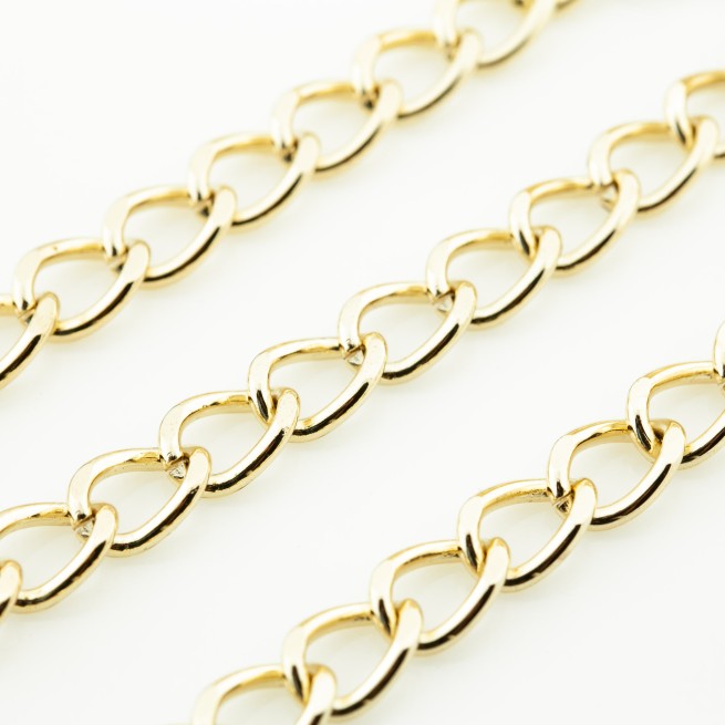 Ланцюг декоративний ЗОЛОТО 11х16х2,4мм