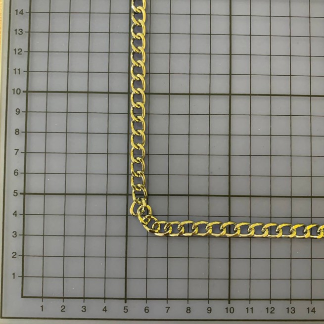 Ланцюг декоративний НИКЕЛЬ 7,5х10,3х1,8мм