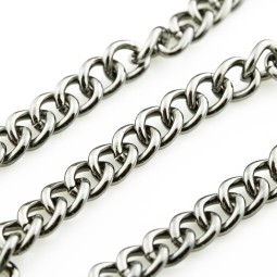 Ланцюг декоративний ЧОРНИЙ НИКЕЛЬ 11,8х14,7х3мм