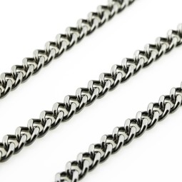 Ланцюг декоративний ЧОРНИЙ НИКЕЛЬ 8,5х10,6х2,2мм