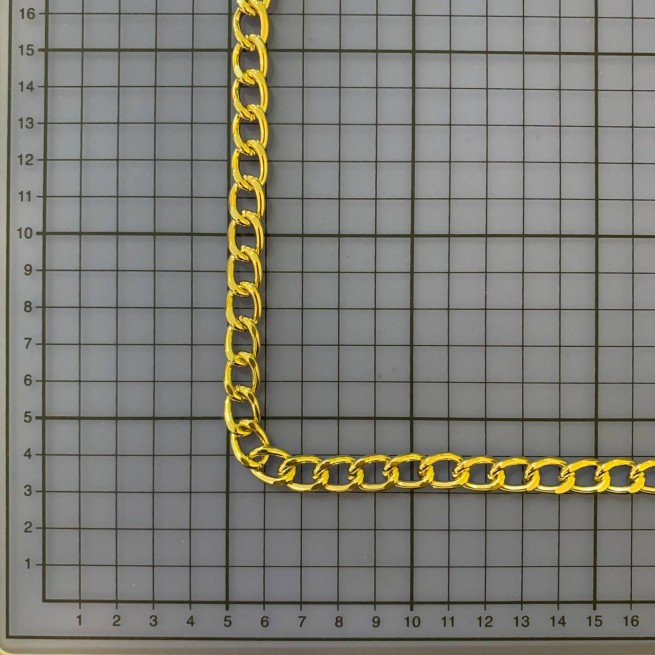 Ланцюг декоративний ЗОЛОТО 10х14х2,4мм