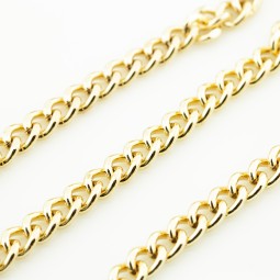 Ланцюг декоративний ЗОЛОТО 9х12х2,4мм