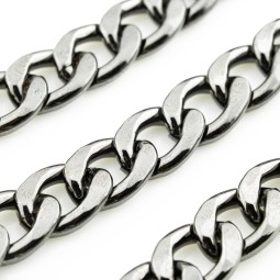 Ланцюг декоративний ЧОРНИЙ НИКЕЛЬ 20х27х5,25мм AL