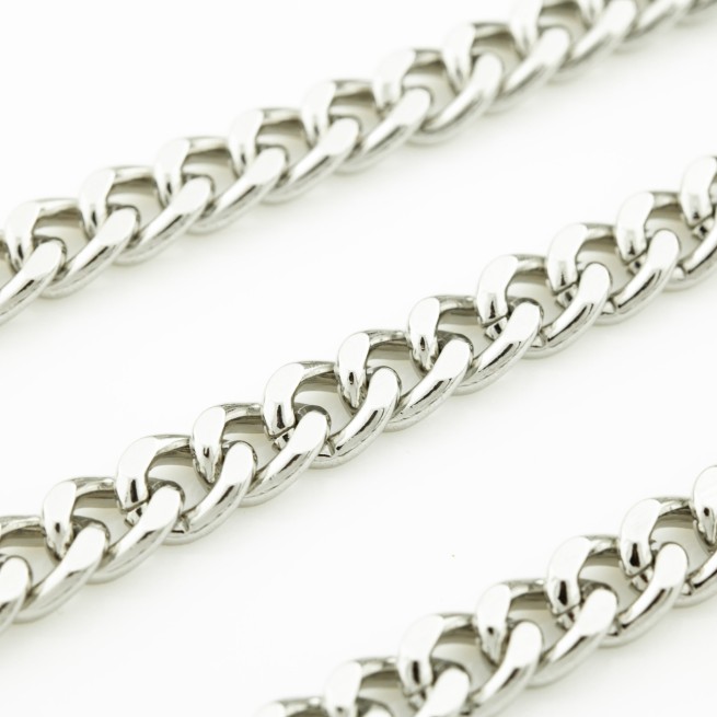 Ланцюг декоративний НИКЕЛЬ 13х16х3,6мм AL