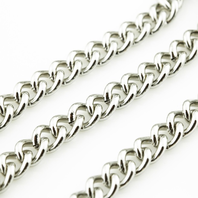 Ланцюг декоративний НИКЕЛЬ 11,8х14,7х3мм