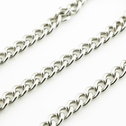Ланцюг декоративний НИКЕЛЬ 9х12х2,4мм