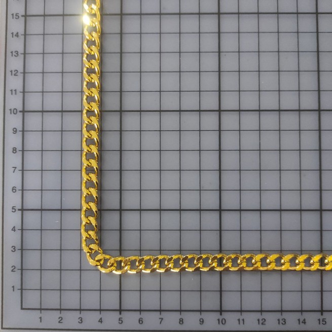Ланцюг декоративний ЗОЛОТО 9х12х2,4мм