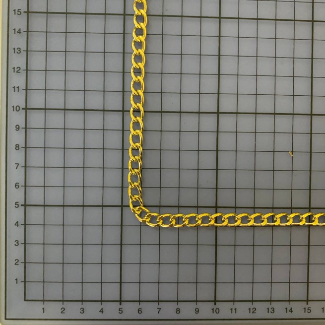 Ланцюг декоративний ЗОЛОТО 7,5х10,3х1,8мм