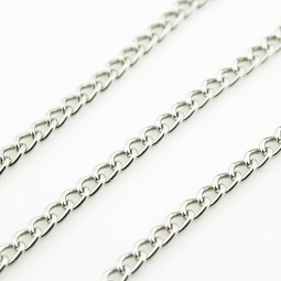 Ланцюг декоративний НИКЕЛЬ 6х9х1,6мм