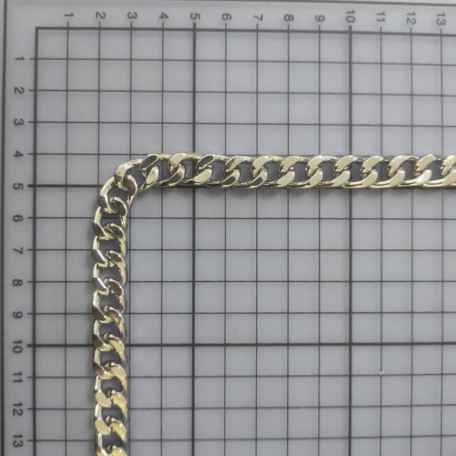Ланцюг декоративний НИКЕЛЬ 10х14х3мм