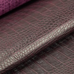 Шкіра ВРХ Крокодил Aligo Pull-UP бордо 1,0-1,2