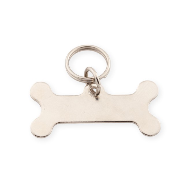 Жетон адресник НИКЕЛЬ Кісточка 44х26 мм