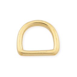 Півкільце СВІТЛА ЛАТУНЬ 25х23х5 мм SB