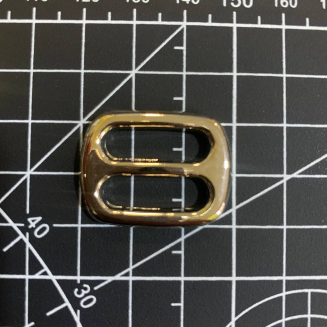 Рамка НИКЕЛЬ 20 мм типC з перегородкою