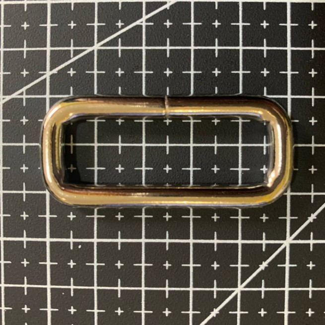 Рамка НИКЕЛЬ 40х5 мм тип01