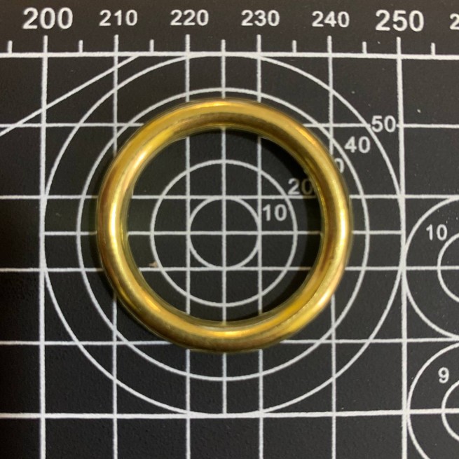 Кільце СВІТЛА ЛАТУНЬ 25х5 мм SB