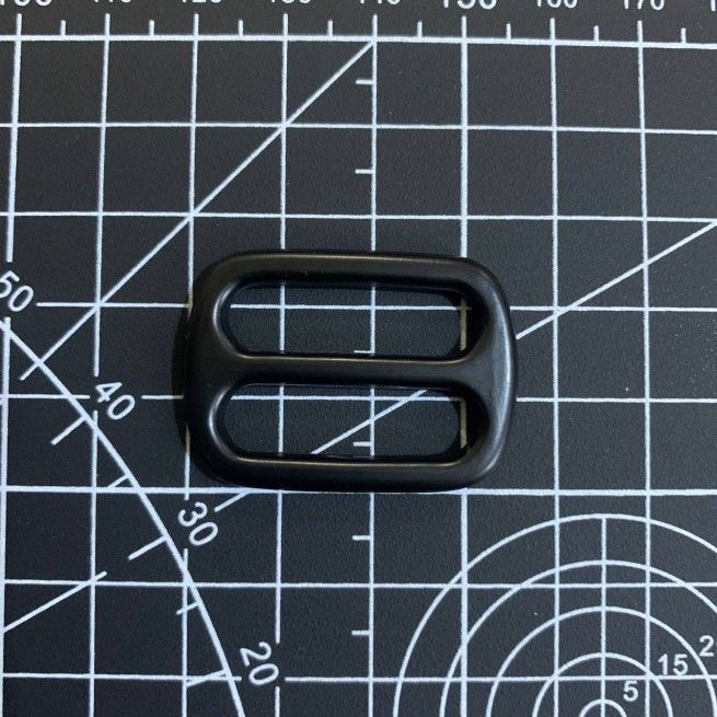 Рамка ЧОРНИЙ ГРАФІТ 25 мм типC з перегородкою