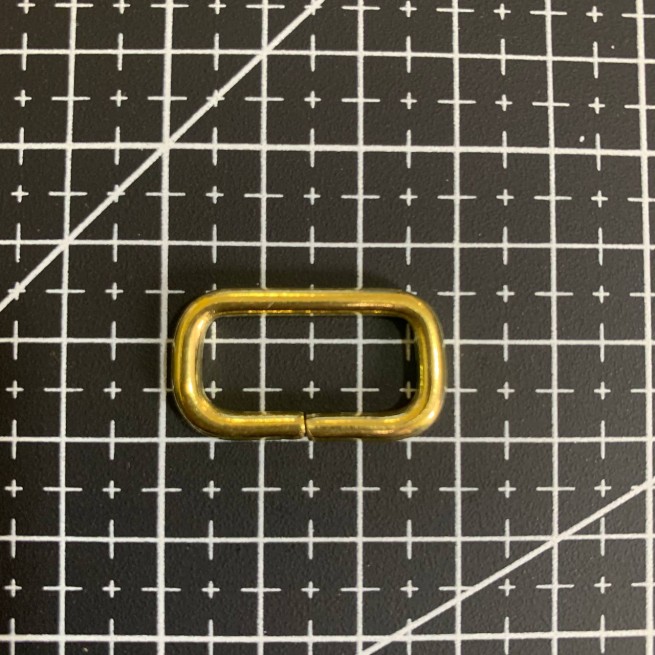 Рамка СВІТЛА ЛАТУНЬ 20х8х3 мм SB типa